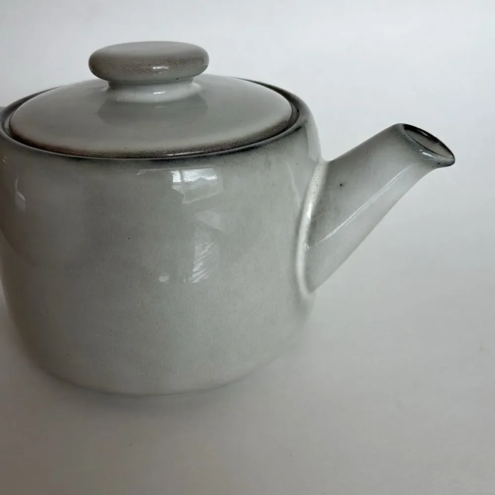 IKEA Gladelig Gray Teapot Stoneware